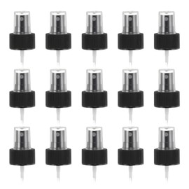 uxcell 50 Pcs Black Spray Top, 28/410 Fine Mist Sprayer Reusable Replacement Spray Bottle Pump Plastic Top for Essential Oil Hair and Body Sprays Bottle