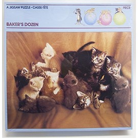 Baker's Dozen Kitty Cats Jigsaw Puzzle 1,000 Pieces