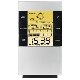 Hama LCD thermo/hygrometer TH-200, silver, 00186379
