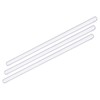 sourcing map Borosilicate Glass Stirrers with Both Ends Round for