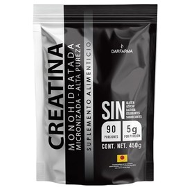 Creatina Monohidratada de Máxima Pureza en Polvo, Sin Sabor y Sin Azúcar - Pre Entreno Gym - Preworkout - Suplemento Alimenticio de Alto Rendimiento -