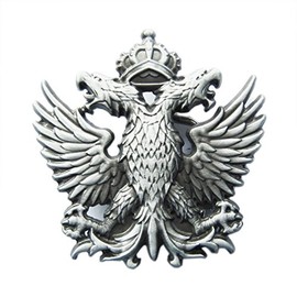 JEAN'S FRIEND Vintage Style Russian Empire Crown Eagle Belt Buckle