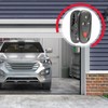 Carcasa y almohadilla para mando a distancia sin llave, compatible