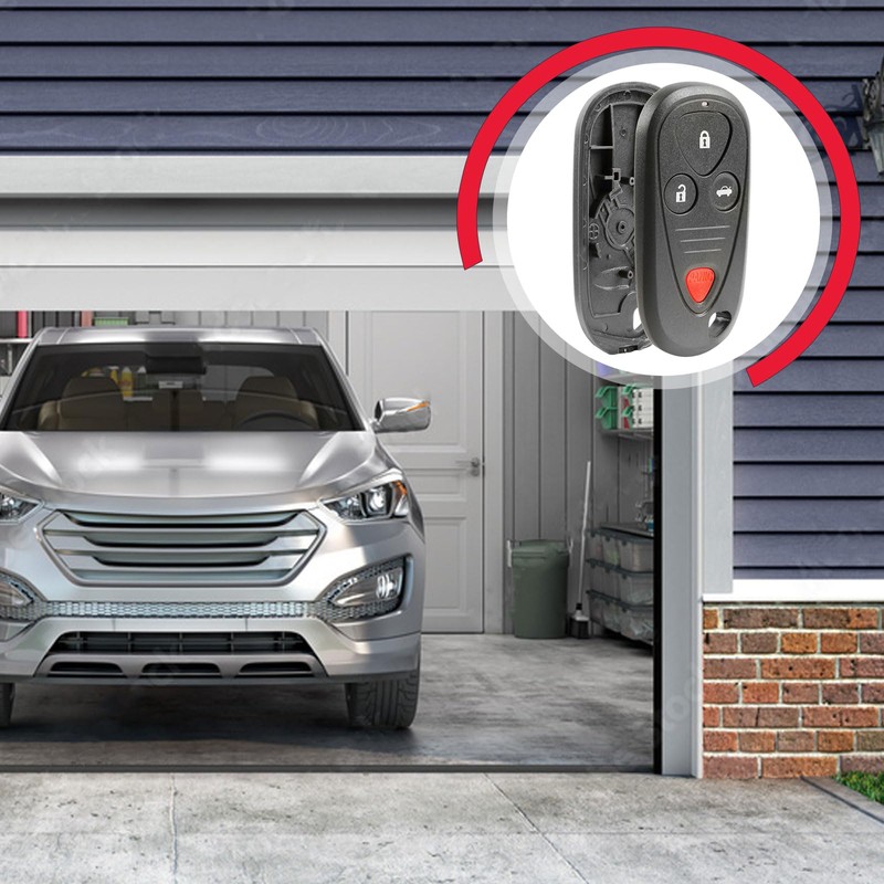 Carcasa y almohadilla para mando a distancia sin llave, compatible