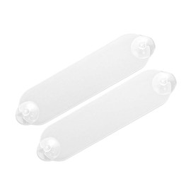 Opuweiy EZ Pass Holder, Easy-to-pass Transparent Bracket, Car Windshield EZ Pass Mounting Strips, Suction Cup Holder, 2PCS