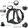 AnnuoYi No Pull Dog Harness, Pet Harnesses with Dog Collar,
