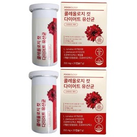 Coleology Lactobacillus Coleology Cut Lactobacillus Total 40 capsules / 콜레올로지 유산균 콜레올로지 컷 유산균 총 40캡슐