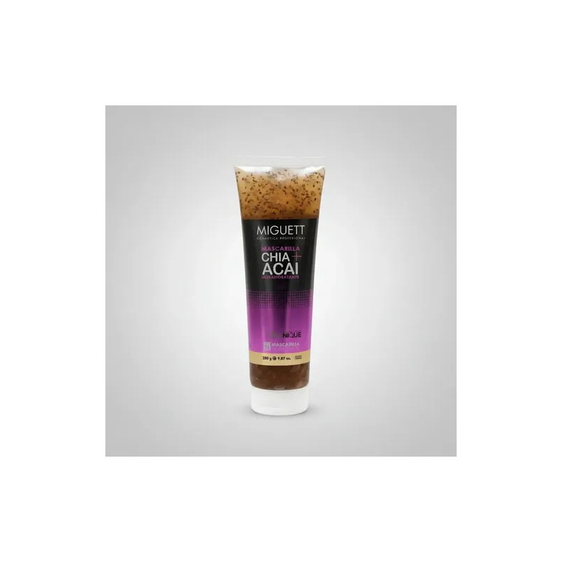 Mascarilla Corpo-facial Chía + Acai Ultrahidratante Miguett