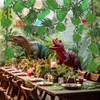 HIYZI 47 Pcs 20 ft Jungle Theme Party Decorations Set