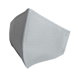 Reward AC502 C3 Clean Mesh Mask, Gray, Large, Made in Japan, Washable 3D Cloth Mask Made by Baseball Uniform Maker