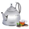 1 Litre Teapot with Tea Strainer Insert Stainless Steel Premium