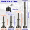FLKQC 5 Pcs Smoothing Air Hammer Tool Kit, Smoothing Pneumatic