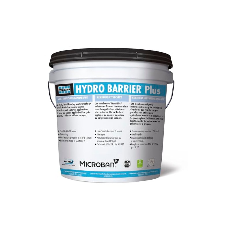 LATICRETE Hydro Barrier Plus Waterproofing 1 Gallon