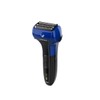 Izumi Seiko IZF-V551-A (Blue) Solid Series Reciprocating Shaver, 4 Blades