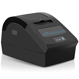 ACLAS Pos Printer 80mm 3'1/8 Direct Thermal Receipt Printer for Small Business ESC/POS Command USB Cash Drawer Support Windows (150mm/s, USB+D9 Serial Port)
