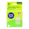 Glue Dots Double-Sided Removable Dots, 1/2'', Clear, Roll of 200