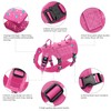 Forestpaw Pink Tactical Dog Vest Harness and Easy Control Training