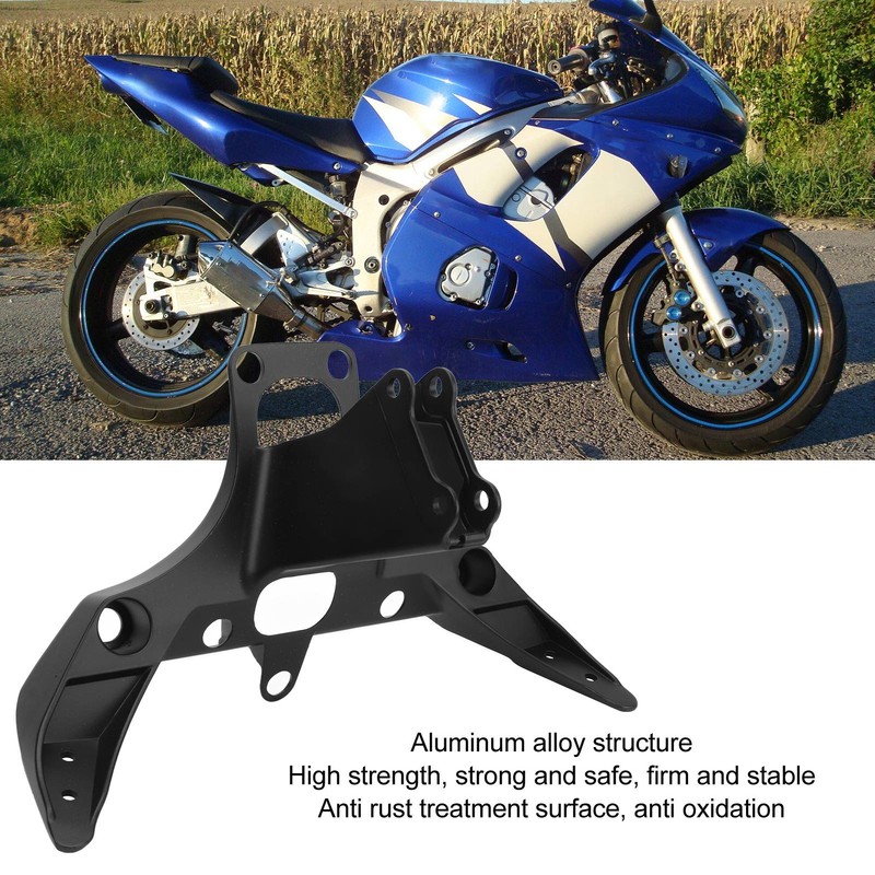 Headlight Upper Fairing Stay Bracket Aluminium Alloy Motorcycle Front Stay