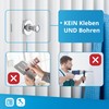 LH Pair of Handy Drop Column Radiators - Towel Rail