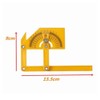 180 Degree Protractor Tool, Angle Finder Ruler, Arm Protractor Goniometer