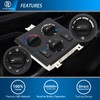 Sorghum Climate Control Module - A/C Control Panel Module 12V