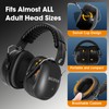 BOLIFIER Ear Defenders for Adults, SNR 33dB Adult Ear Defender