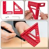 Hole Position Scribing Ruler 3D 22.5‑90° Multi Angle Measuring Square