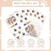 48pcs Cat Party Supplies,Disposable dessert tableware,include 16 Dessert Plate,16 Napkin