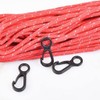 10pcs/Set Black Clip Hooks Outdoor Camping Light Accessories Camping Fixed