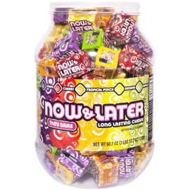 Now and Later Original Chews, 60 Ounce Jar