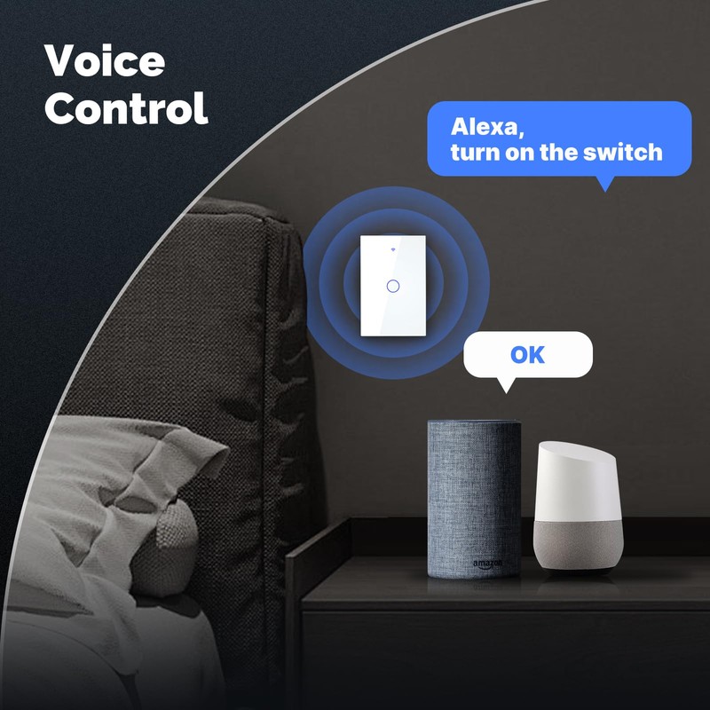 MOES Zigbee Smart Switches 3 Gang, Require MOES Zigbee Hub