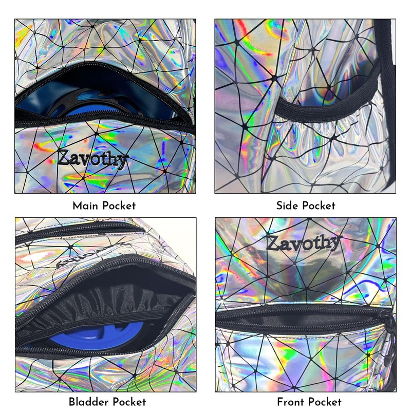 Zavothy Rave Hydration Backpack Lightweight Water Backpack for Cycling Running