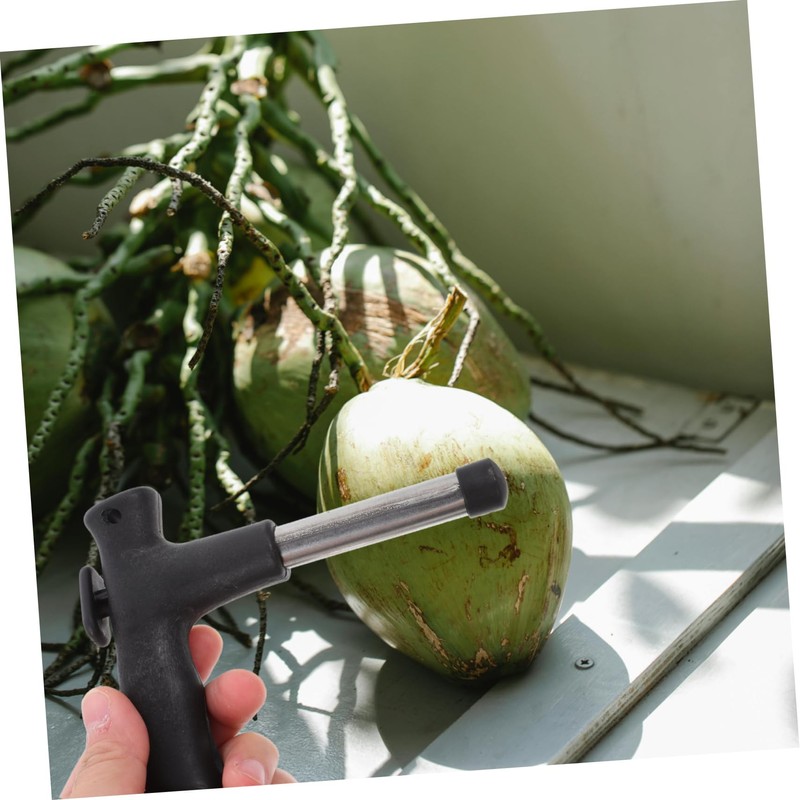 GRIRIW Coconuts Tool Set 2pcs Coconuts Opener Portable and Space