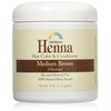 Henna (Persian) - Med Brown (Chestnut), 4 oz (pack of