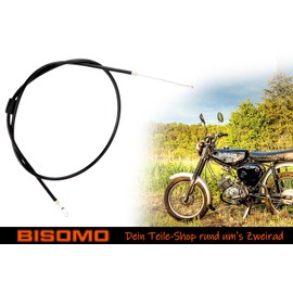 Bowden Cable Clutch Cable for Simson S51, S53, S70, S83 Functional Length 111 mm