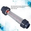 Plastic Tube Liquid Flowmeter High Accuracy Large Range Acid Alkali