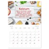 Vital substances - eat fit (Monthly Wall Calendar 2025 16.5"