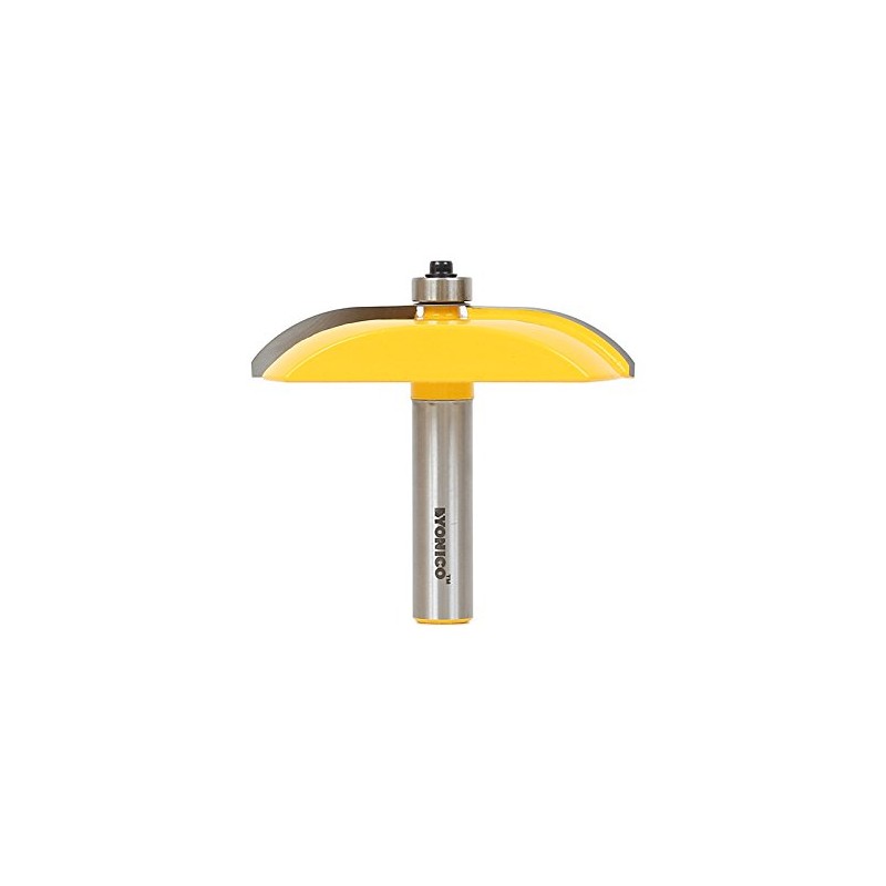 YONICO Raised Panel Cabinet Door Router Bits 3-1/8-Inch Diameter Cove