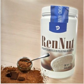 Malteada En Polvo Rennut 1kg Desacaf Biotec Sabor Chocolate