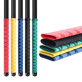 CBAZY Heat Shrink X-Tube Wrap Fishing Rod Grip Rod Building Handle Cork Grip Repair Diameter 0.7'' 5color Mix Each 19.6inch (18mm 5color Mix Heat Shrink)
