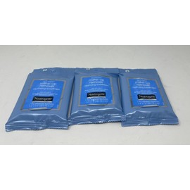 Neutrogena (3 Pack) Neutrogena Makeup Remover Cleansing Face Wipes Towelettes Travel Size
