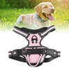 Dog Harness Double Layers Adjsutable Breathable Mesh Reflective Escape Proof