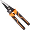 Sharp-tec 8 inch Aviation Tin Snip, Straight Shears with Safty