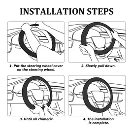 AUKEPO Bling Leather Steering Wheel Cover, Colorful Rhinestones Elastic Steering Wheel Protector, PU Soft Leather with Crystal Diamond, Sparkling Car Accessories for Most Cars (Dark Green)