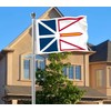 Newfoundland and Labrador Flag,3x5 FT Canada Province NL Flag,36x60 Inch