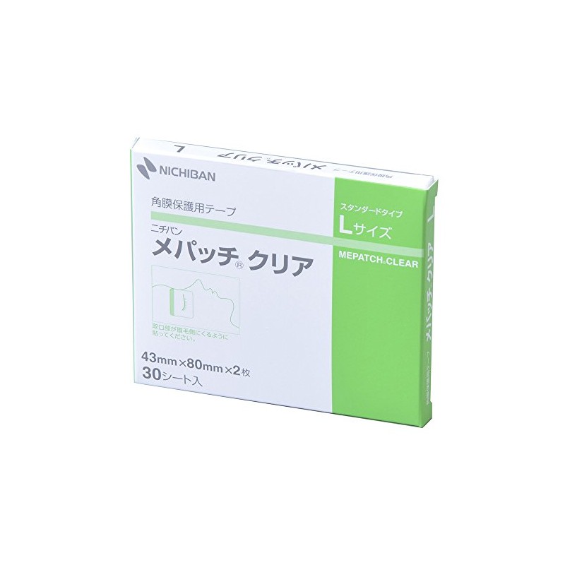 Nichiban Corneum Protective Tape Mapache Clear Large Size 1.7 x