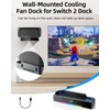 Cooling Fan for Switch 2, Dual-Fan Cooling with Adjustable RGB