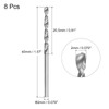 sourcing map Solid Carbide Drill Bits, 2mm C2/K20 Tungsten Carbide
