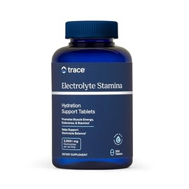 Trace Minerals, Electrolyt Stamina  Tabletas de resistencia electrolítica  Magnesio y potasio para aumentar la energía, la hidratación y la...        