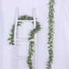 DearHouse Faux Eucalyptus Garland Plant, 2 Pack Artificial Vines Hanging